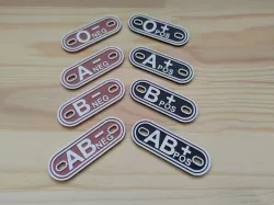 Blood Type Token (key ring)