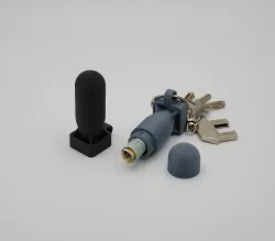 Bomb keychain with hiden storage