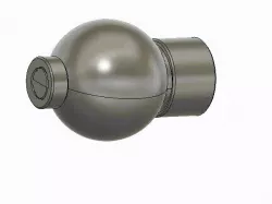 bubble/ball cuff