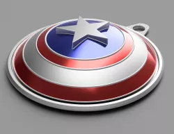 captain america keychain
