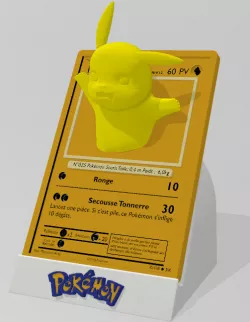 Carte Pikachu Fan Art