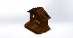 Casa para aves.