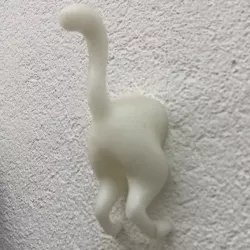 Cat clothes hook - wardrobe