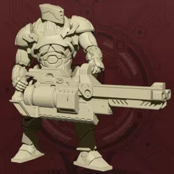 (Centauri) Elite Daemon - Heavy Weapon Pose