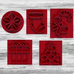 Christmas mini stamps