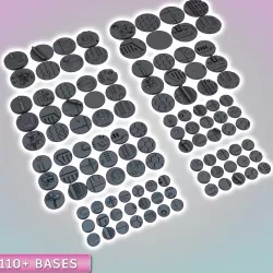 City & Industrial Bases 25-70mm Bundle (110+ BASES!)