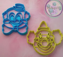 Clown (set) cookie kutter