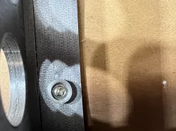 concealed screw cap
