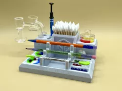 Concentrate Station Dab Tool Organizer