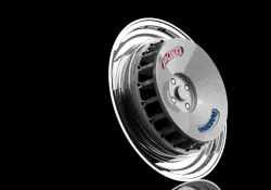 Custom Ronal Racing Turbo wheels for scale model car