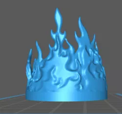Custom Wargaming Fire Base - Fits 32mm Bases