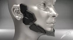 Cyborg Jaw Armor Wearable 3D print model