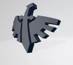 Dark Angels Space Marine Icon Moulded 'Hard Transfer'