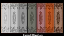 Doors 3D models for CNC in stl