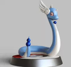 Dragonair - FAN ART - POKÉMON FIGURINE -POKEMON