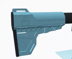 Fgc9 pistol brace pad