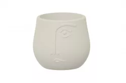 Flower pot face