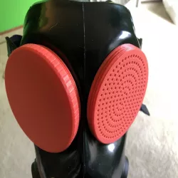 FM12 Gas Mask Lens Cap System