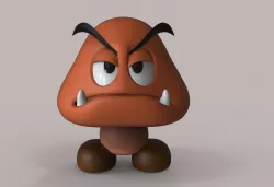 (Free) Super Mario Goomba