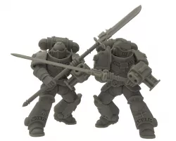 GK MKX STRIKE WITH FORCE SWORD AND FORCE HALBERD