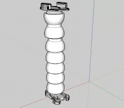 Gooseneck gopro swivel mount