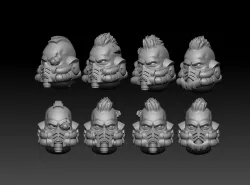 gravis heads Thanks you for 1k+ followers