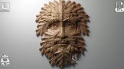 GreenMan 2 - 3D STL Files for CNC