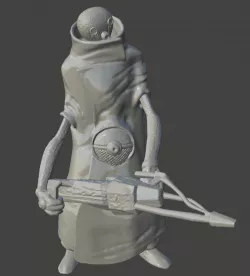 Half-Life 2 CREMATOR - High Poly STL for 3D printing