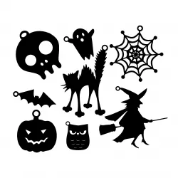 Halloween Key Chain Keychains