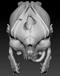 Halo Skull Carrier Trophy