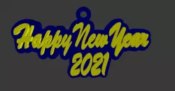 Happy new year 2021