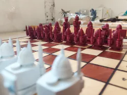 Harry Potter Inspired Lego Chess Set