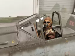 Highly Detailed 3D Printed WW2 German Luftwaffe Pilot