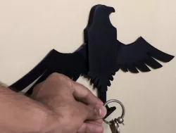 Huge Eagle Wall Key Hanger [Keys, Towels...]