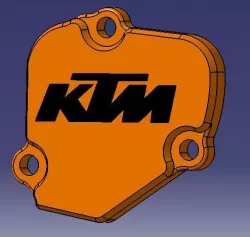 Husqvarna 125 150 SX TC KTM Cylinder Valve Cover
