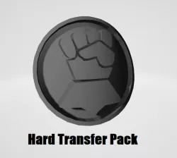 IMPERIAL FISTS SUCCESSORS SPACE MARINE ICON MOULDED HARD TRANSFER PACK