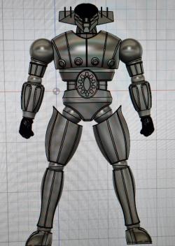 Jeeg Robot - Rigged 3D model