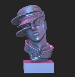 Jotaro Kujo bust "disc scene".