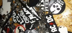 Keychain bands / Llaveros Bandas