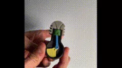 Keychain - Piston Engine