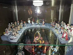 Kingdom Death Monster miniature display stand set for Ikea Detolf