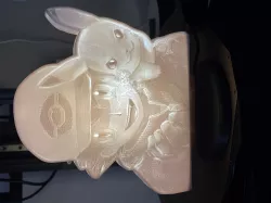 LAMP LITHOPHANIE POKEMON / PIKACHU