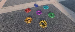 Llaveros 7 chakras