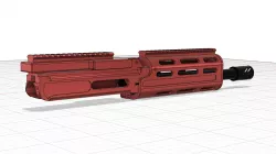 LMG UPPER M4 Airsoft model