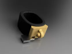 lockable  PRINT IN PLACE SWEDISH STYLE CUFF