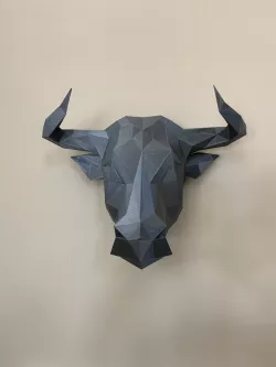 Low Poly Bull Head