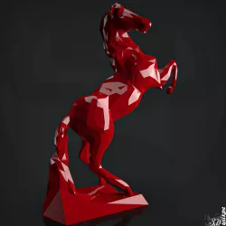 Low Poly horse
