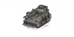 Mars Pattern Attack Tank