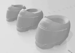 Matte Motorcycle Helmet.