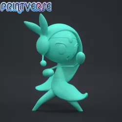 Meloetta Pokemon Action Figure